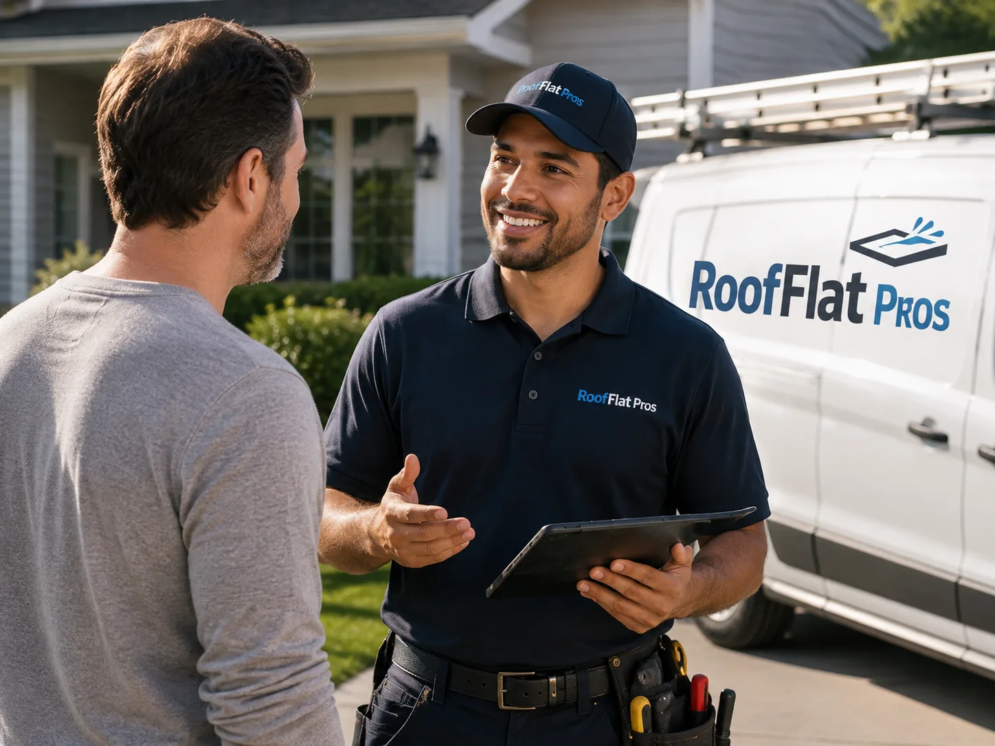 Flat Roof Leak Repair Mount Summit, IN common questions